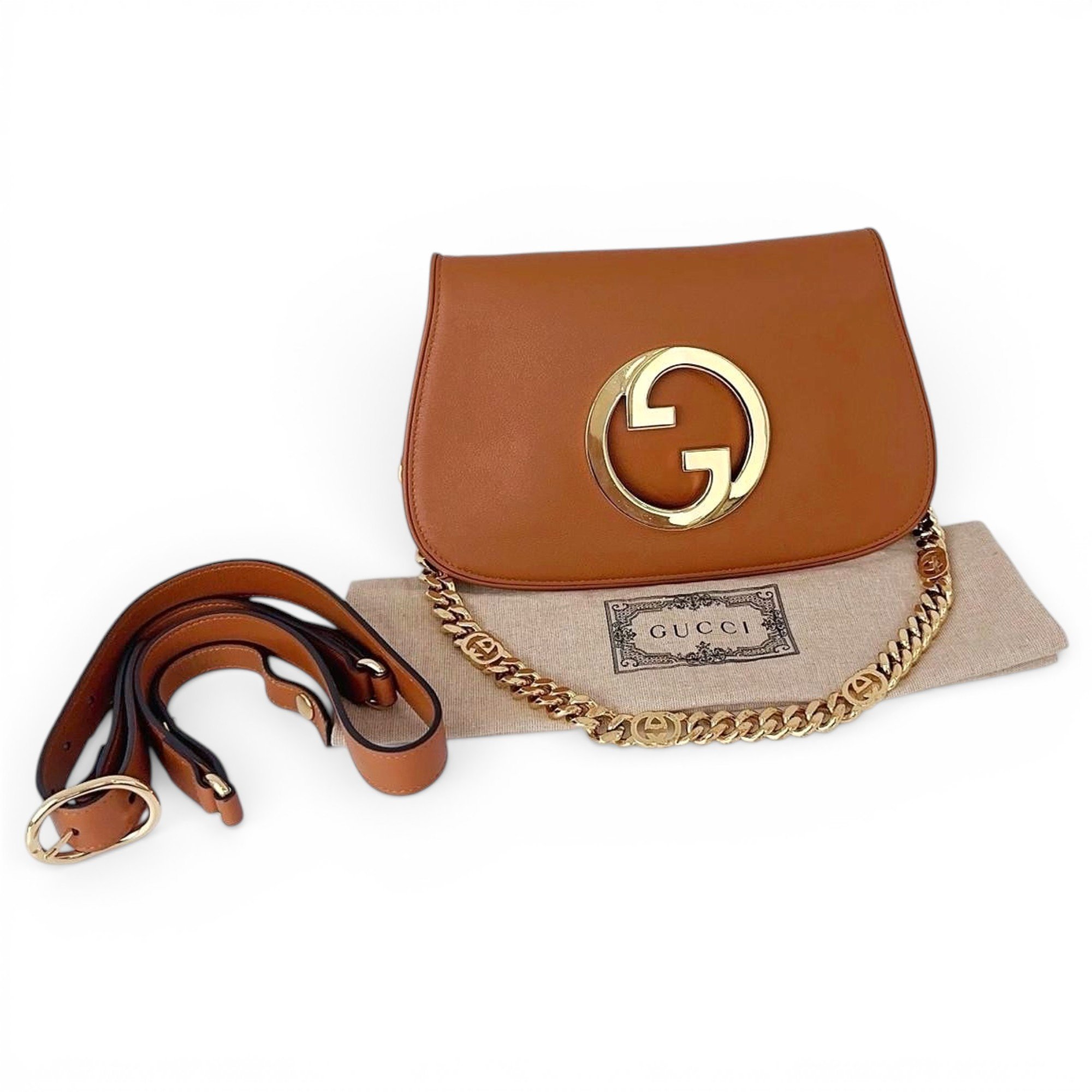 Blondie leather crossbody bag