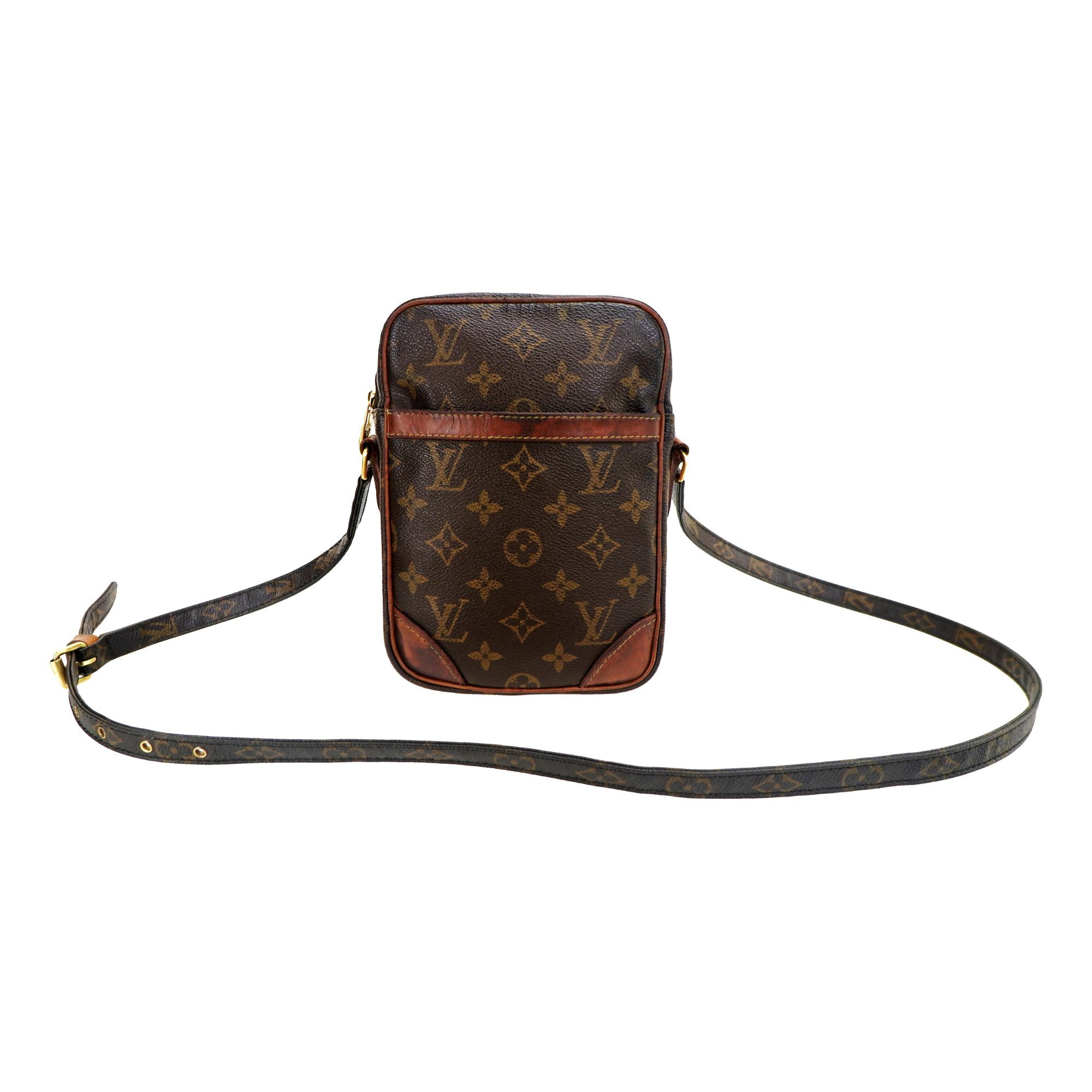 Danube leather crossbody bag