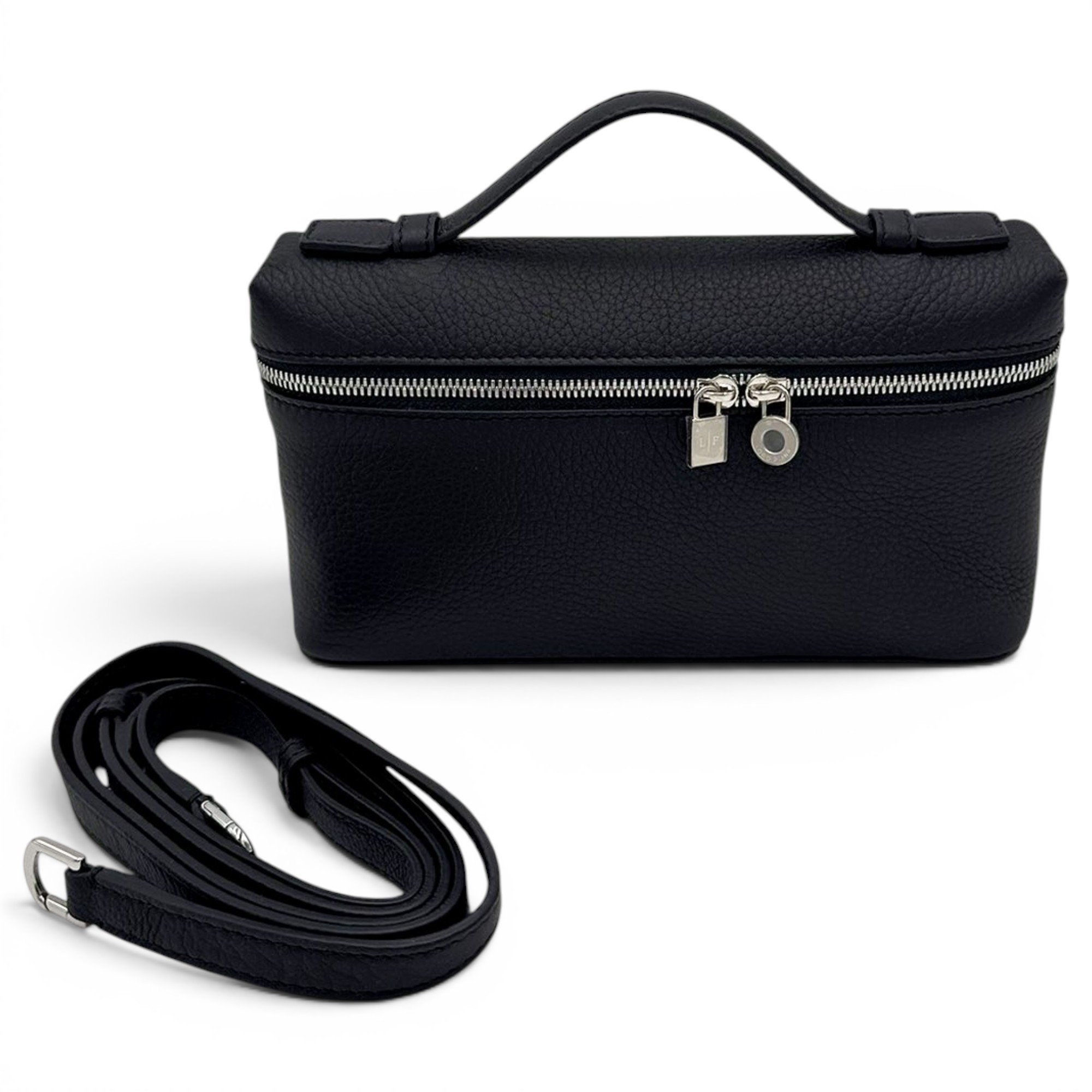 Extra Pocket leather handbag