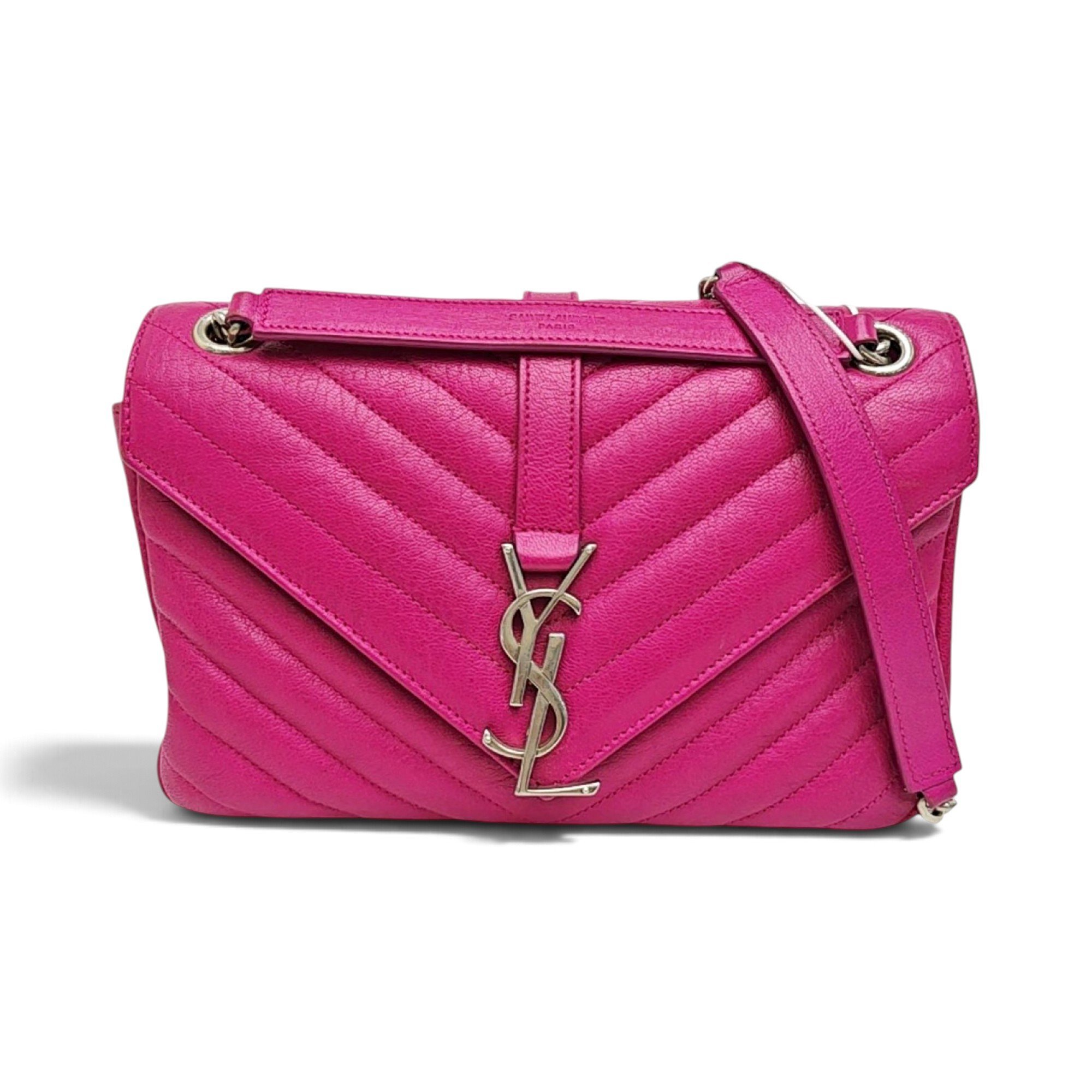 Envelope leather handbag