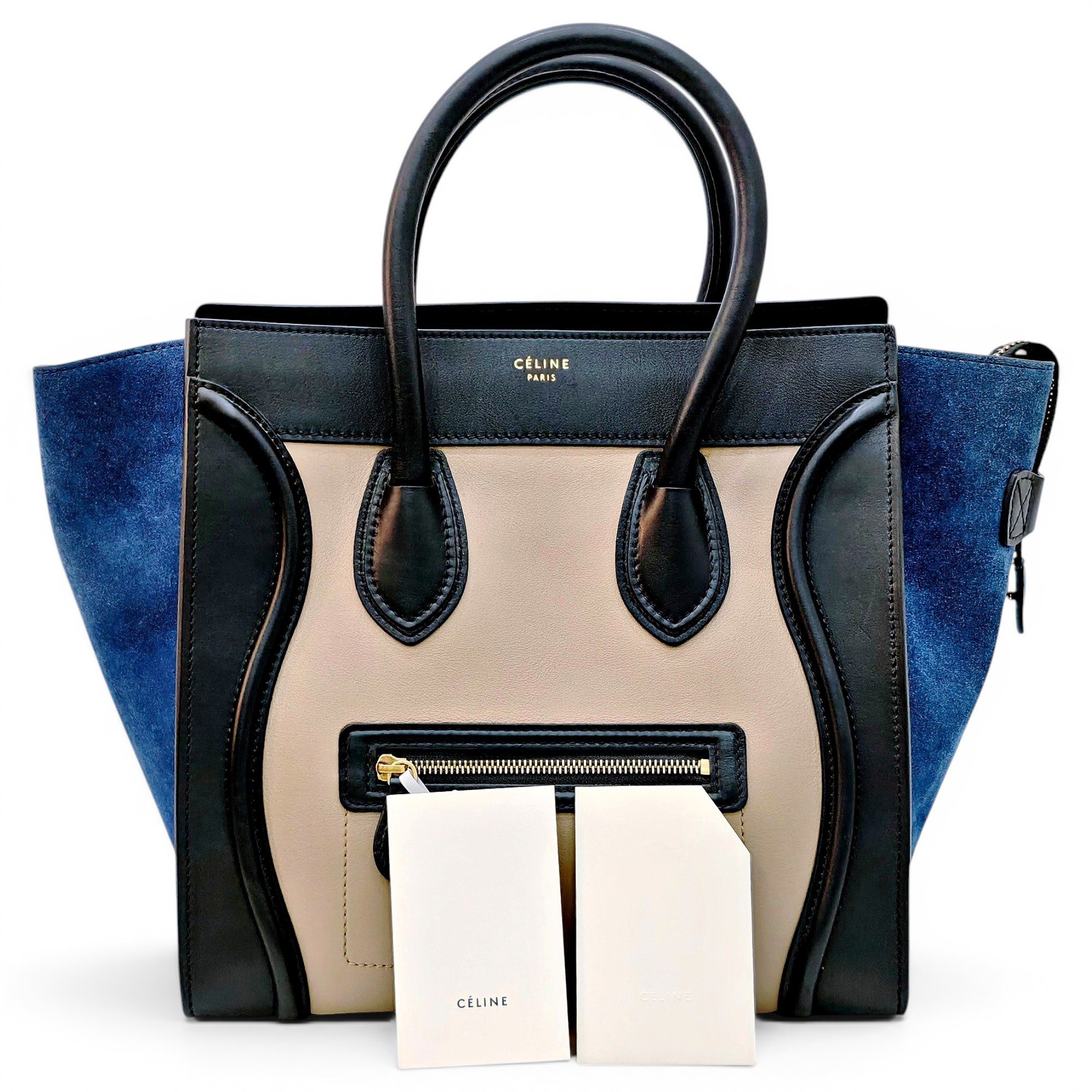 Luggage leather handbag