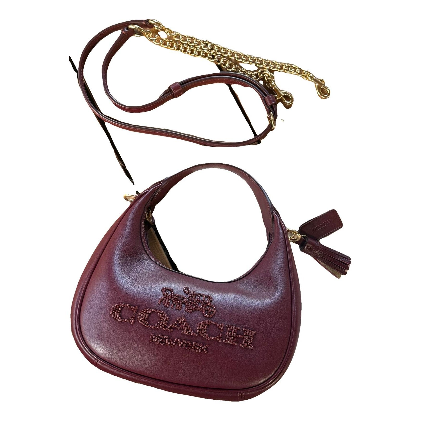 Leather crossbody bag