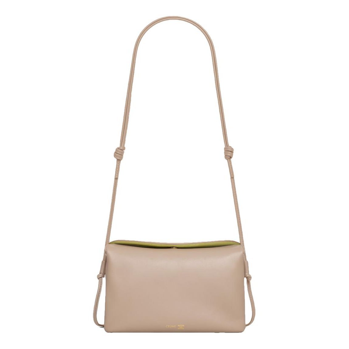 Trio leather crossbody bag