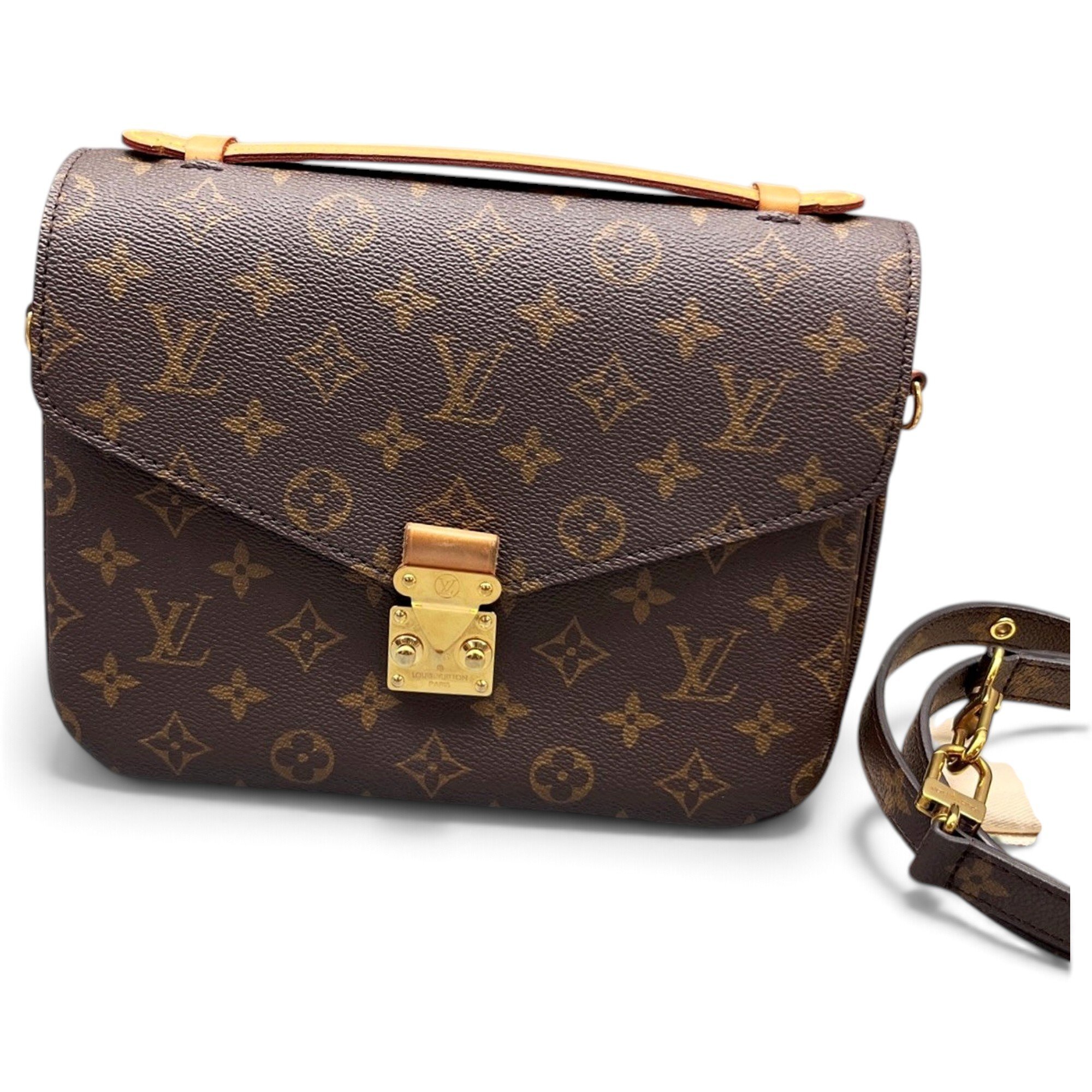 Metis leather handbag