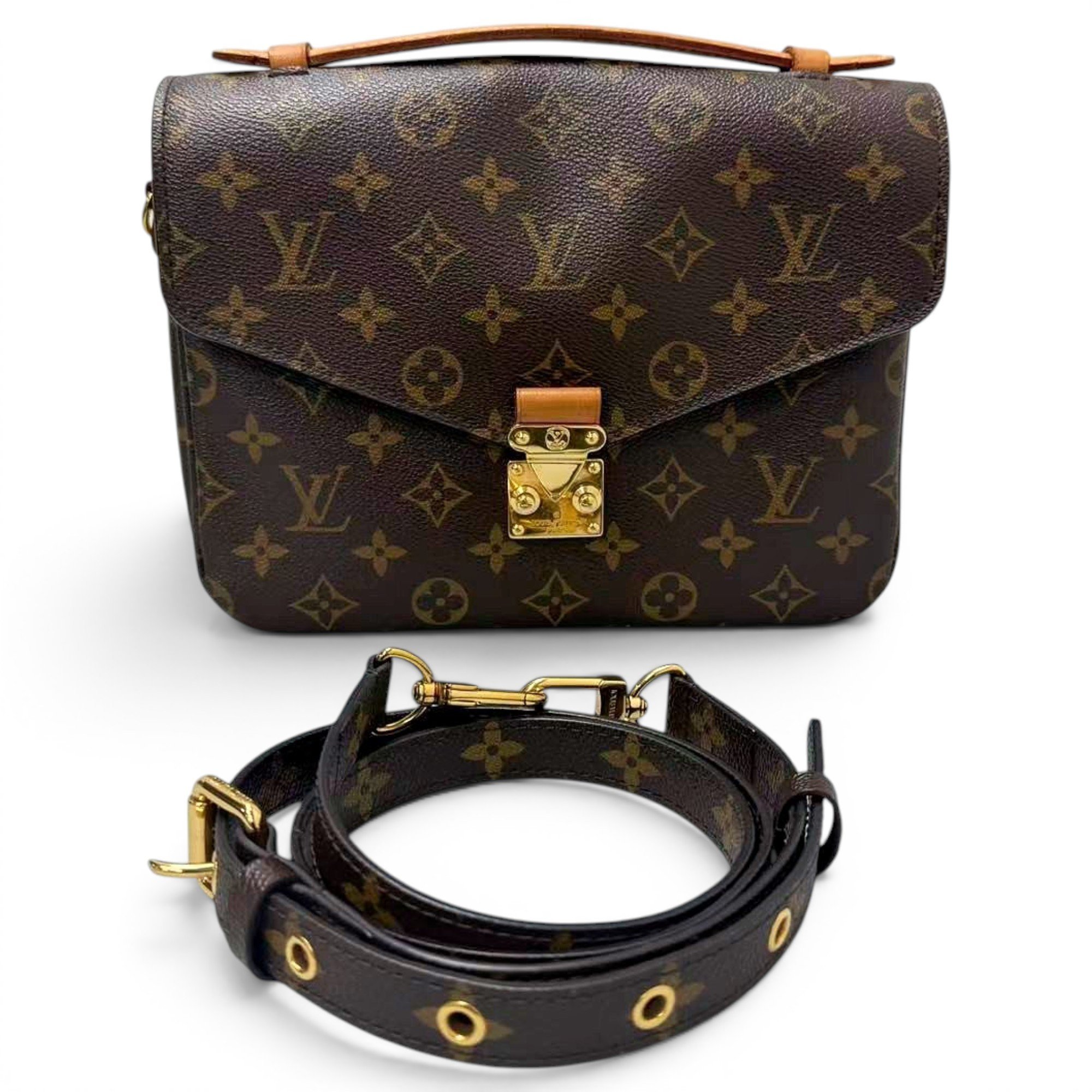 Metis leather crossbody bag