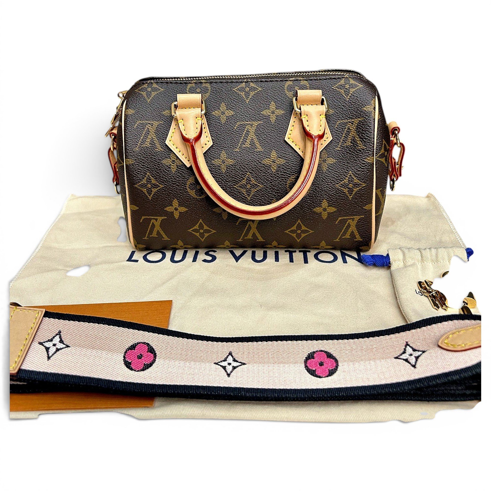 Speedy Bandoulière leather handbag