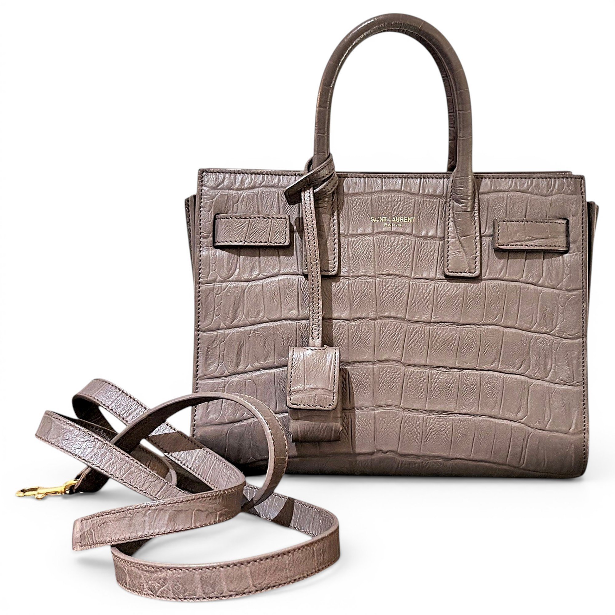 Sac de Jour leather tote