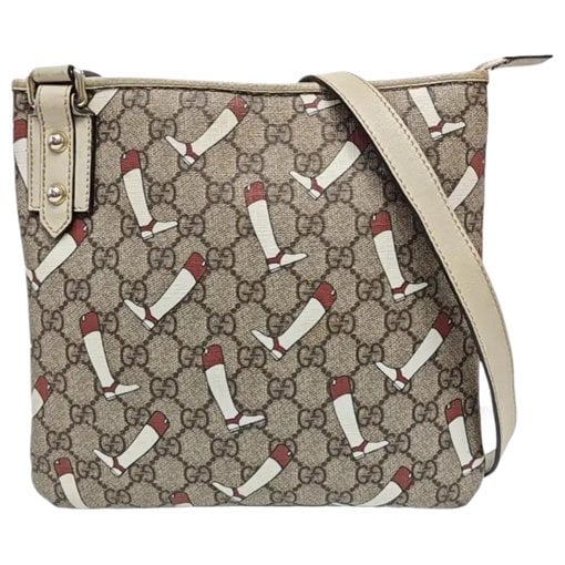 Leather crossbody bag