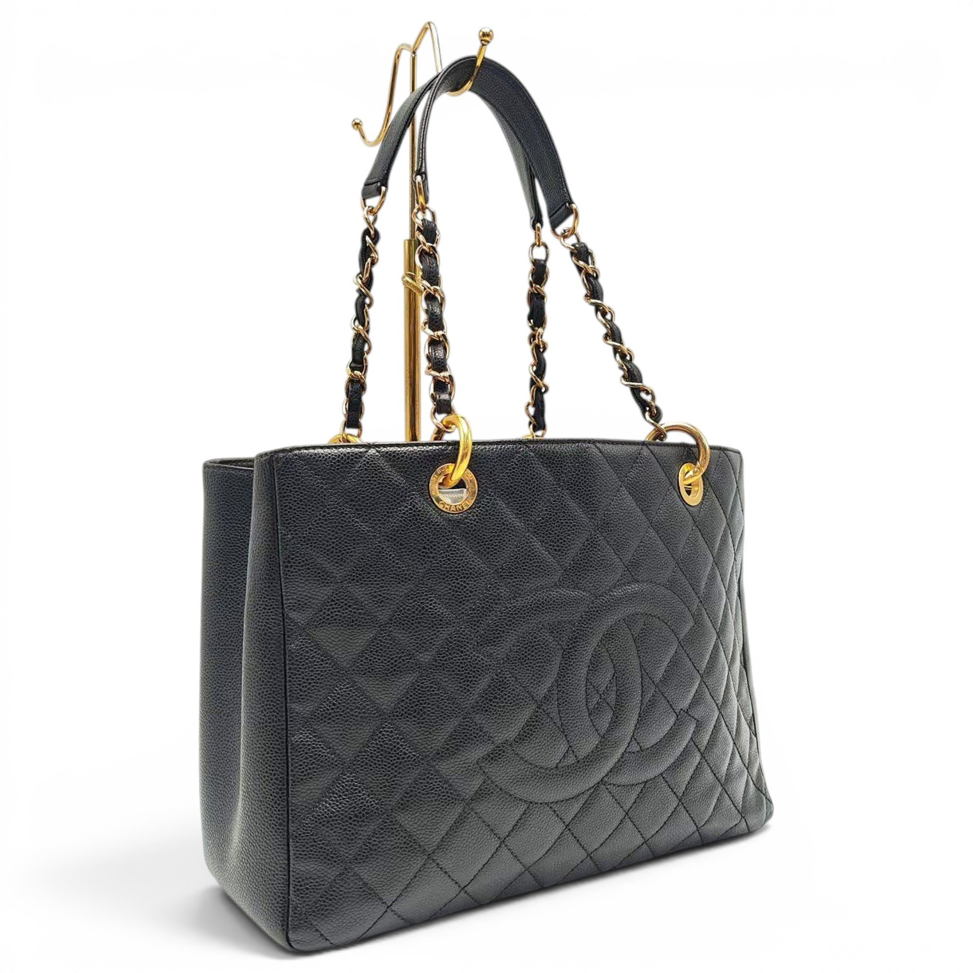 Grand shopping leather handbag