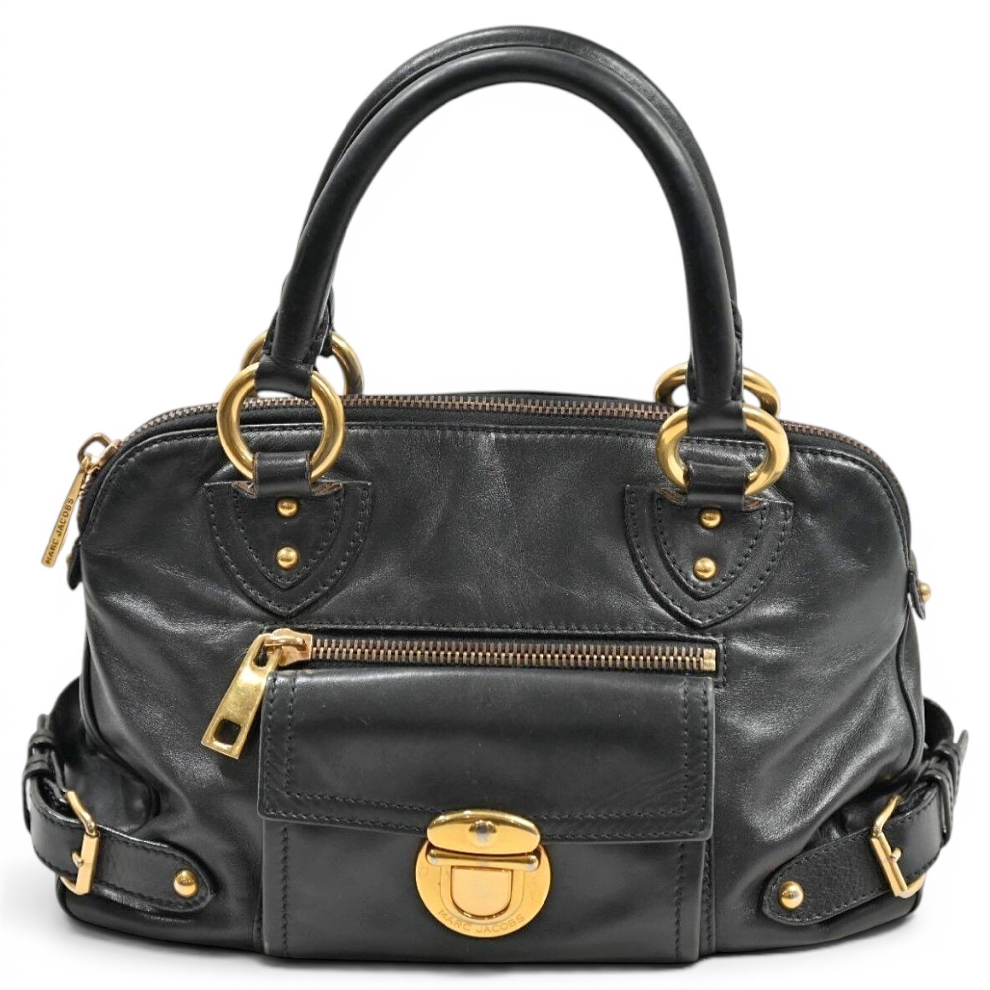 Leather satchel