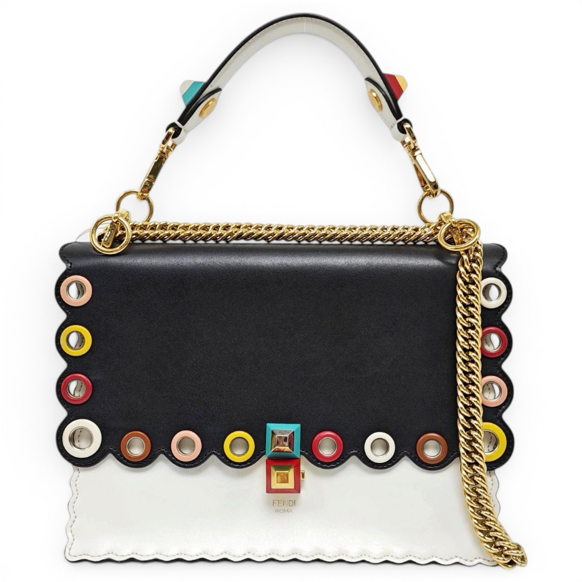 Kan I leather handbag