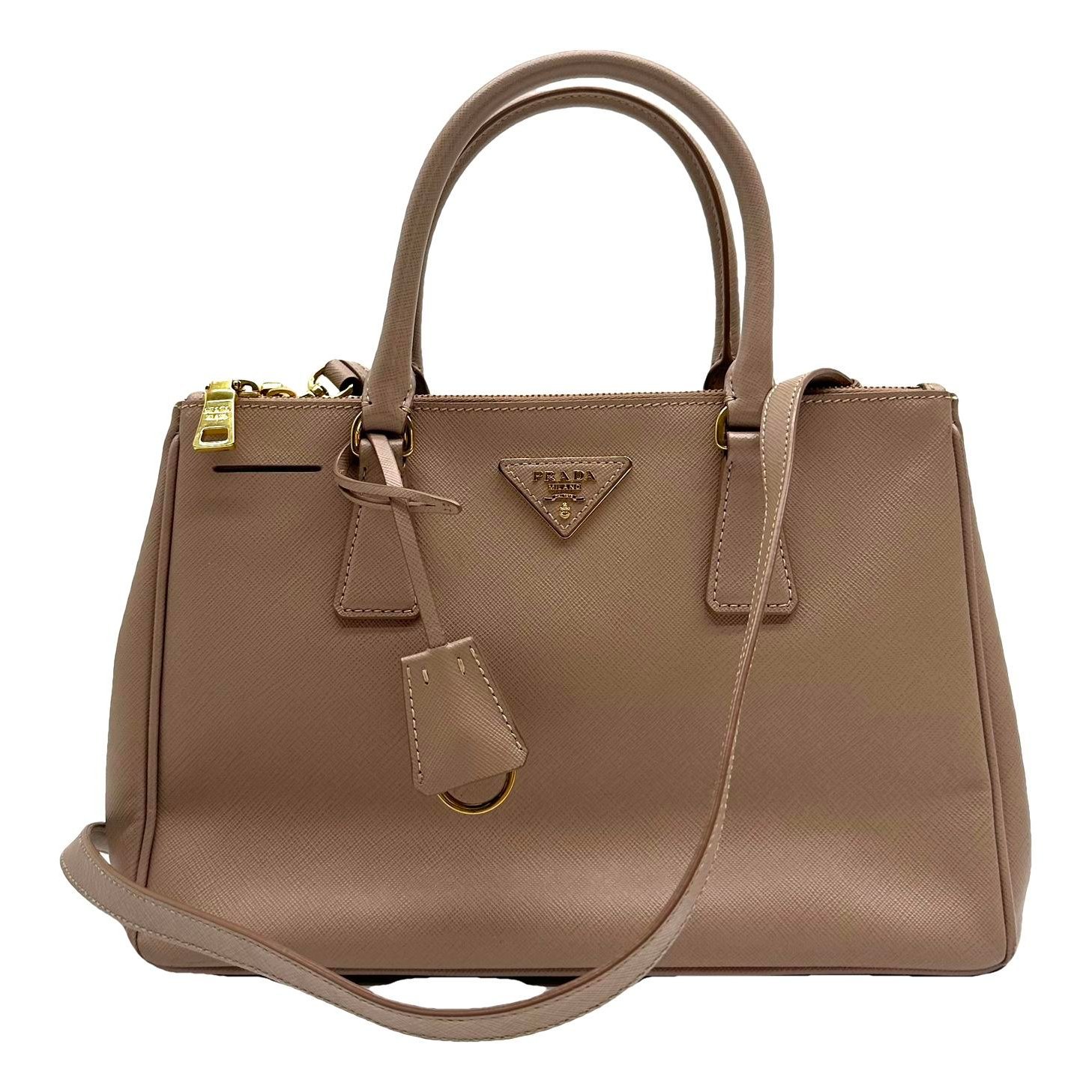 Galleria leather handbag