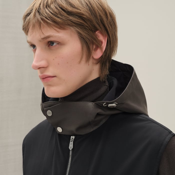 Noir Straight Cut Vest