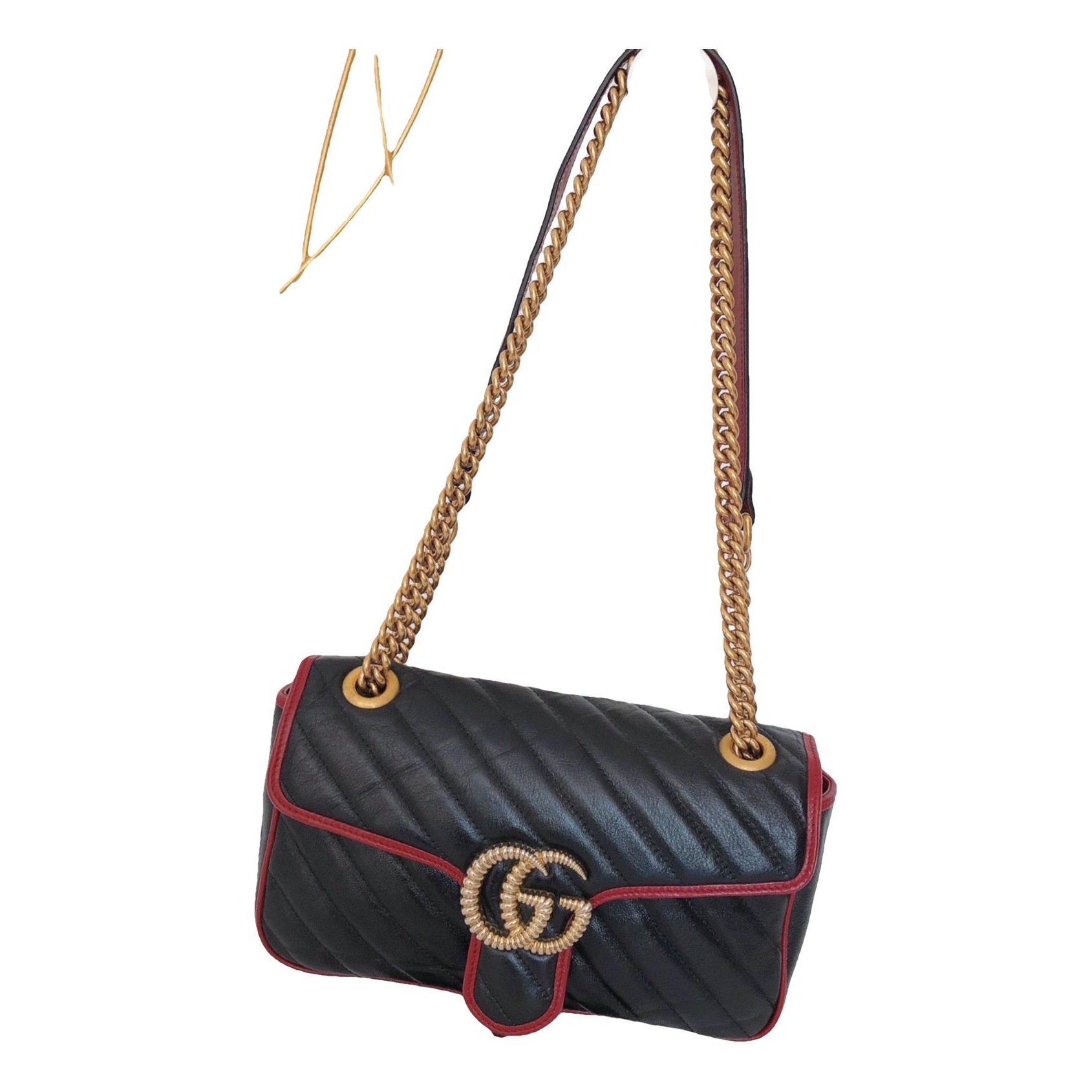 Marmont leather handbag