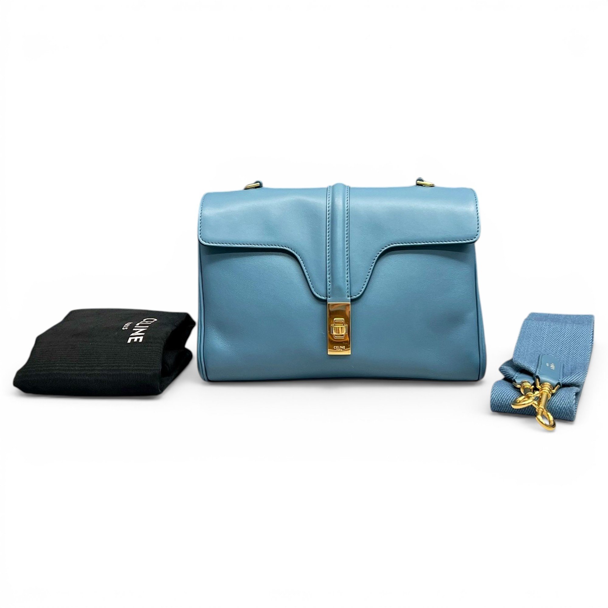 Sac 16 leather handbag