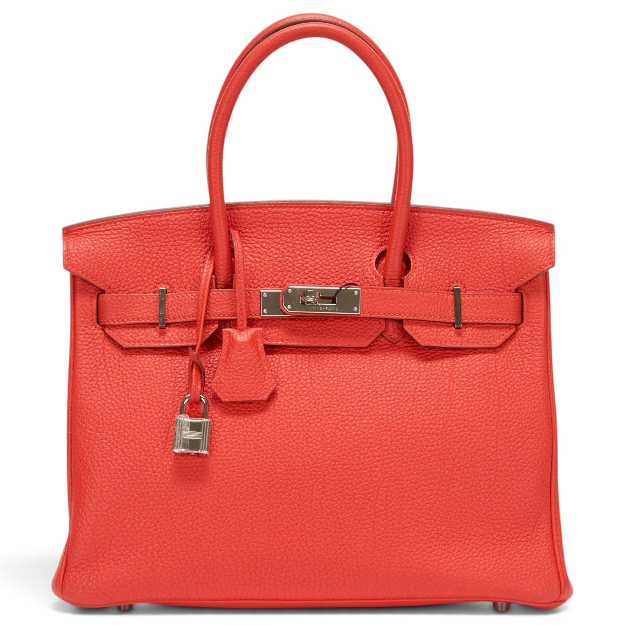 Birkin 30 leather handbag