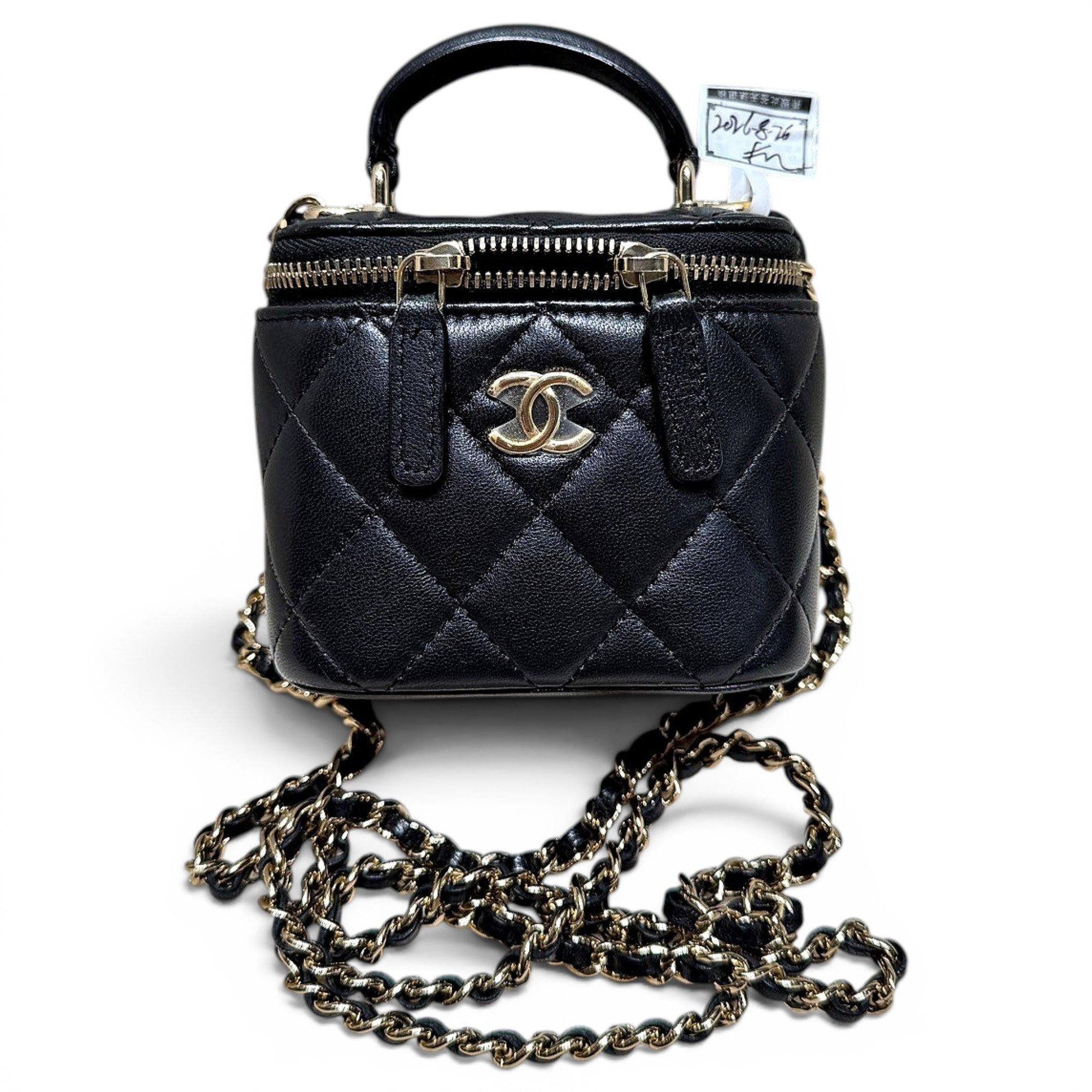 Vanity leather mini bag