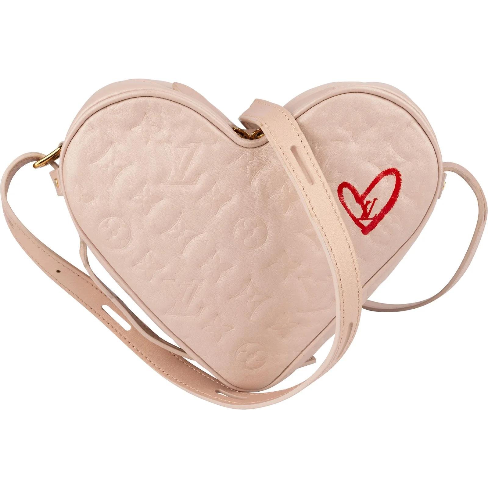 Coeur Game On leather crossbody bag