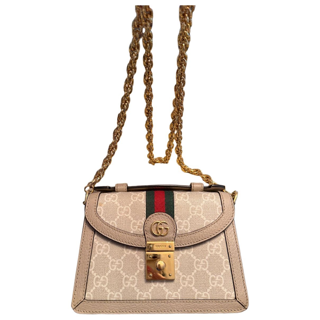 Ophidia leather handbag