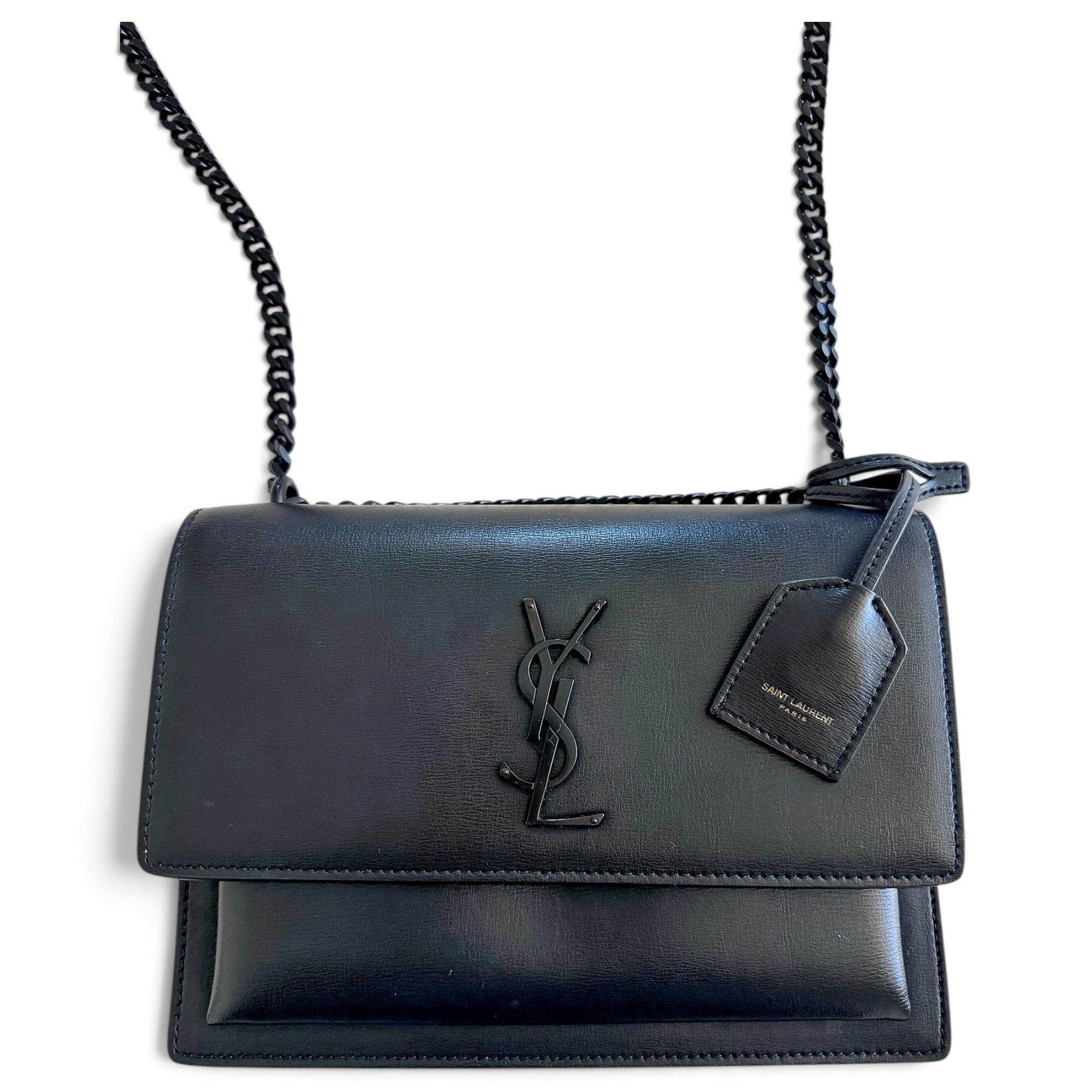 Sunset leather handbag