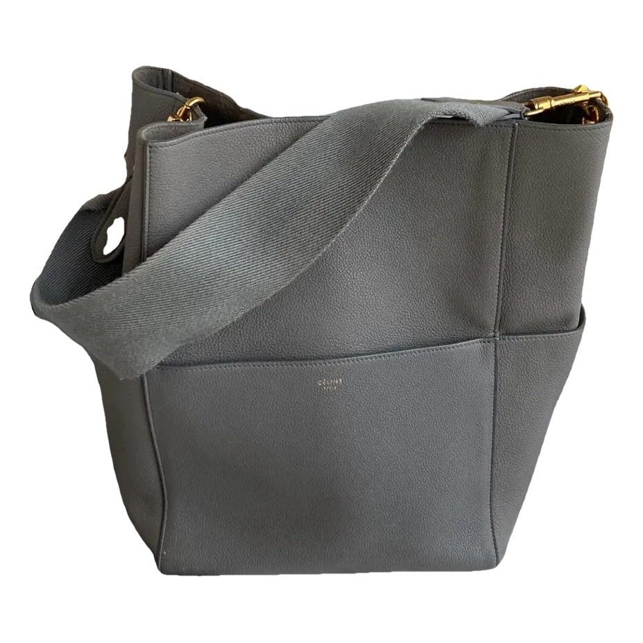 Seau Sangle leather handbag