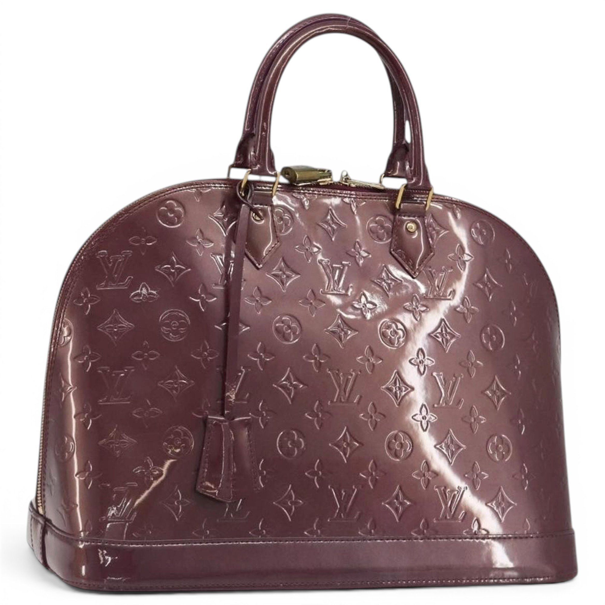 Alma leather handbag