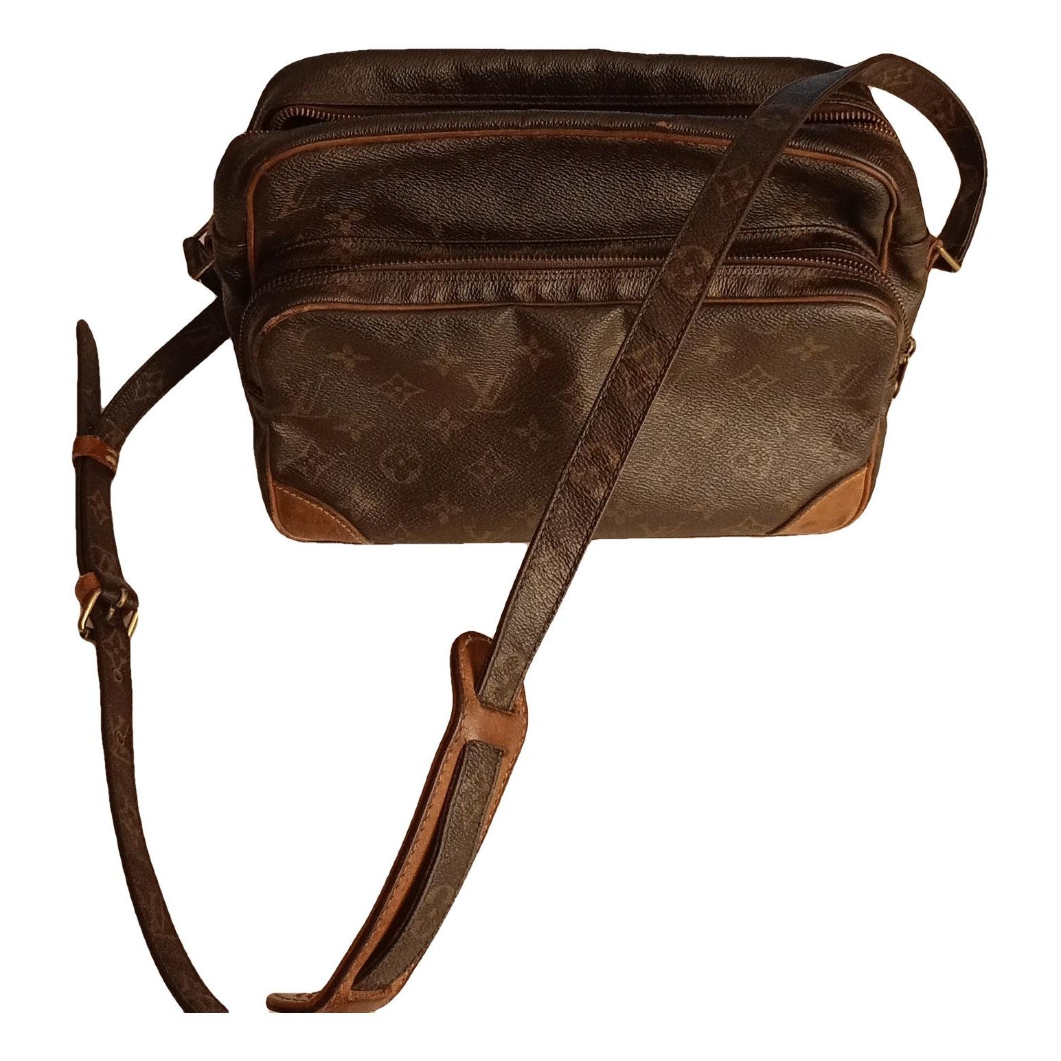 Nile leather crossbody bag