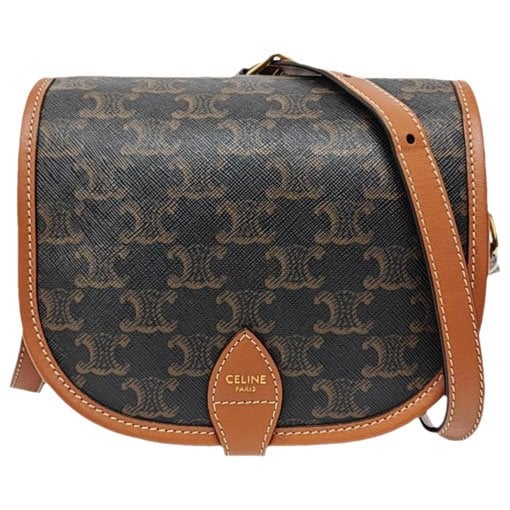Folco leather crossbody bag