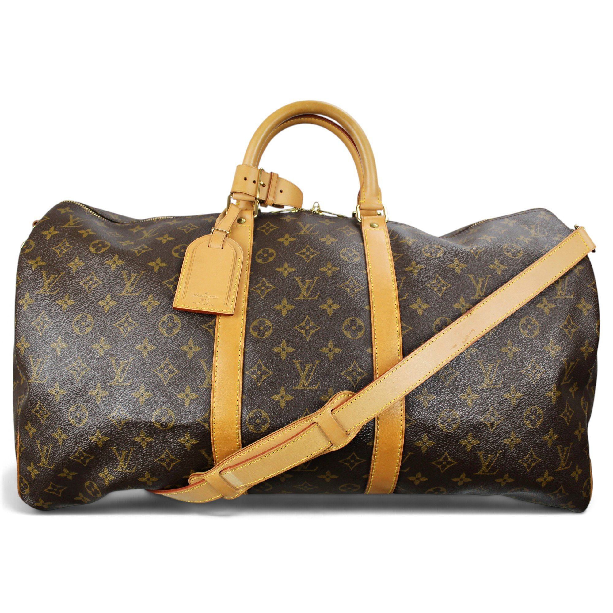 Keepall leather 48h bag