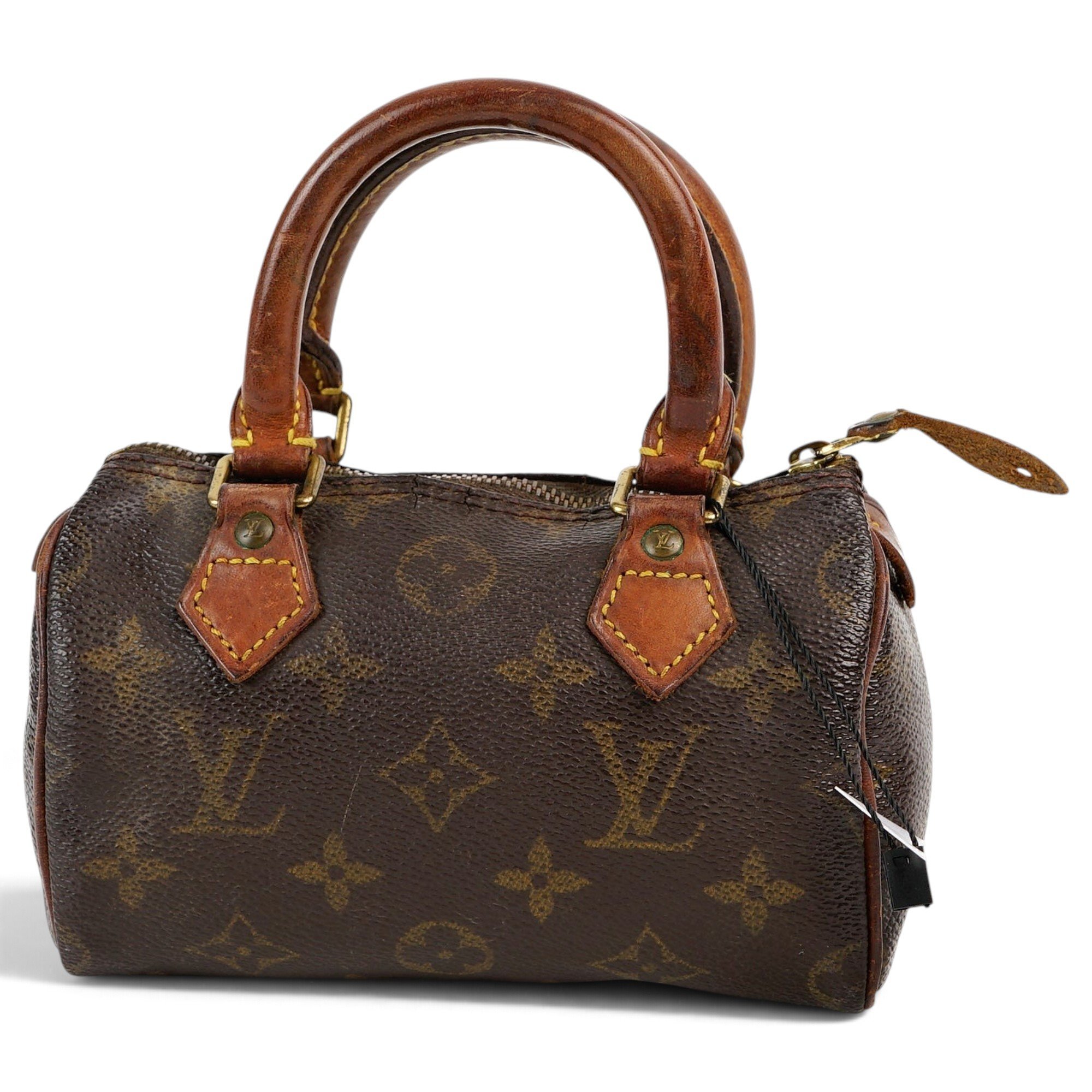 Louis Vuitton Nano Speedy / Mini HL leather mini bag