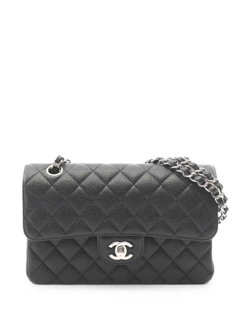 2020-2021 Matelassé double-flap leather shoulder bag