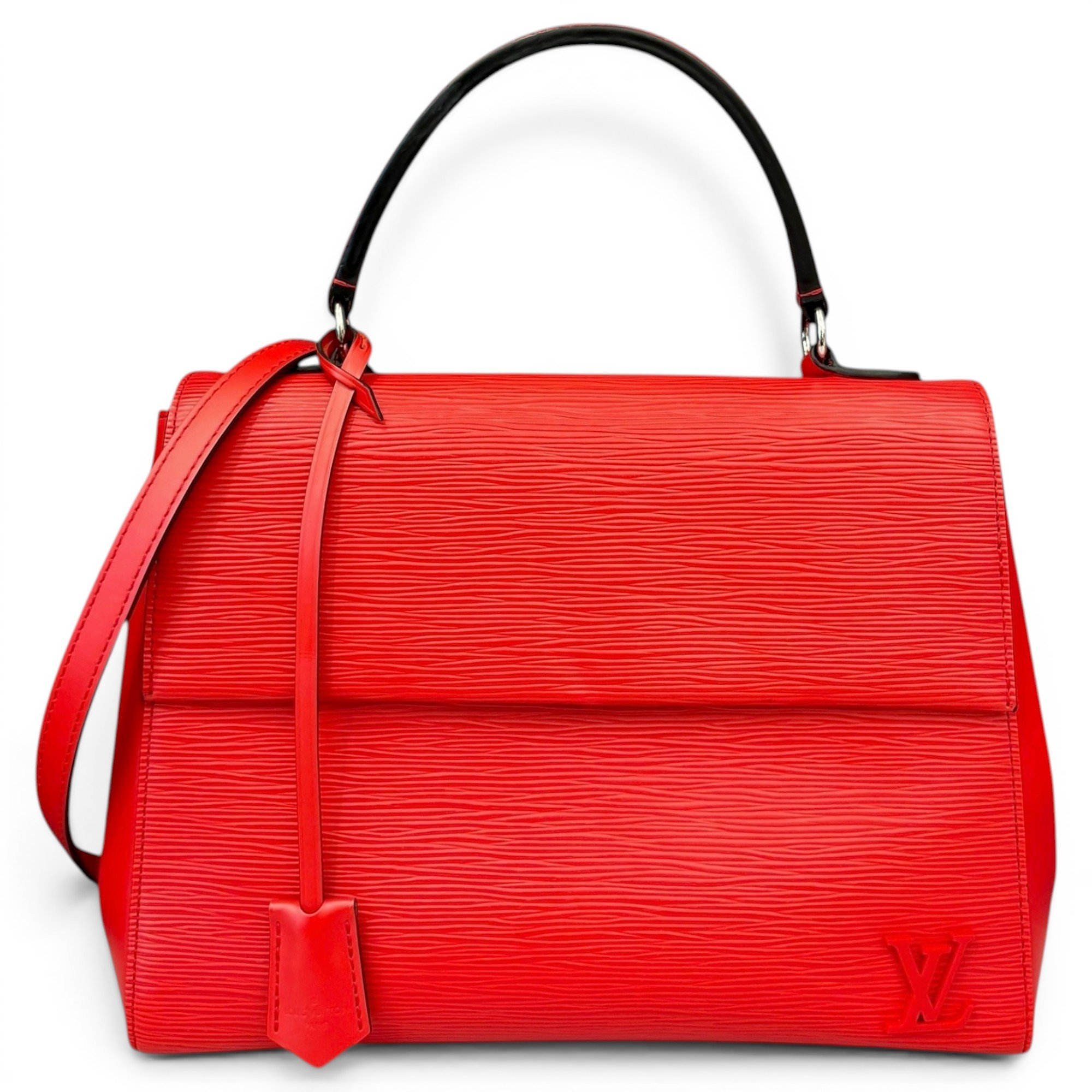 Cluny pony-style calfskin handbag