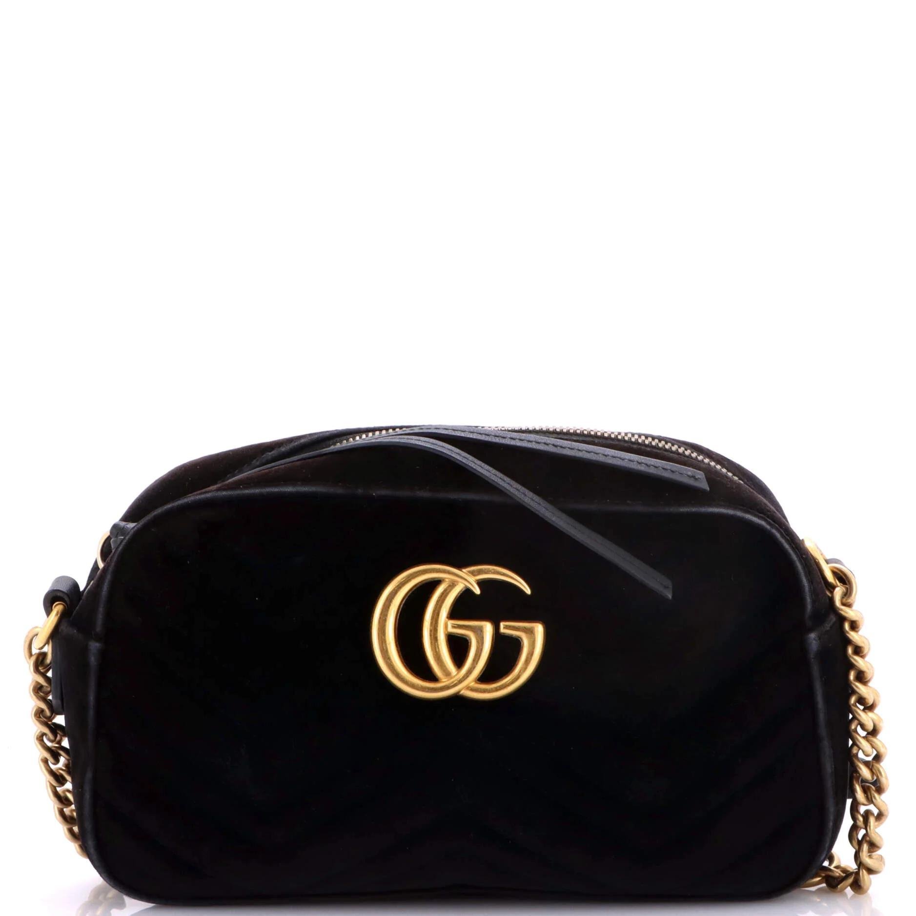 Velvet crossbody bag