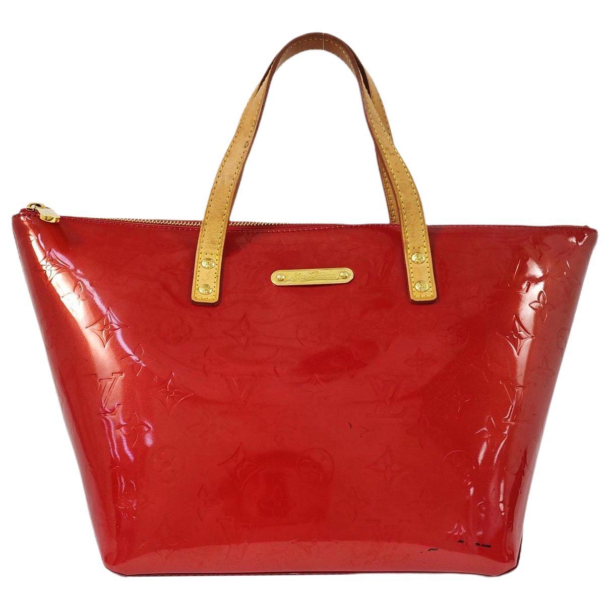 Bellevue patent leather handbag
