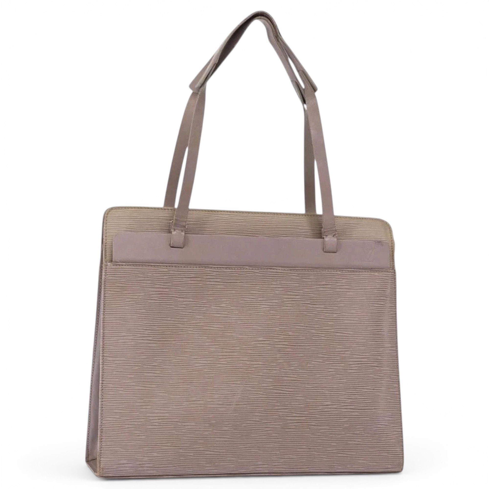 Leather tote