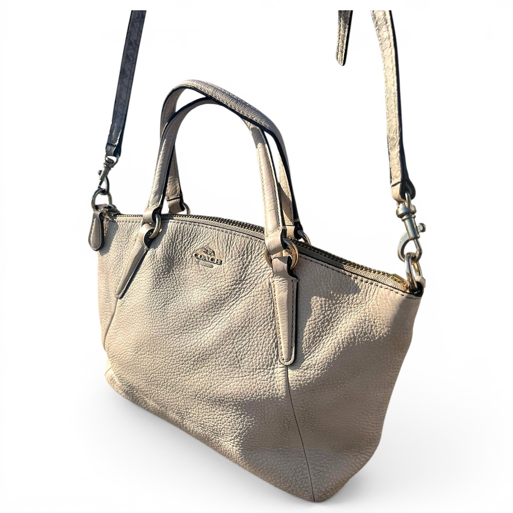 Crossgrain Kitt Carry All leather handbag