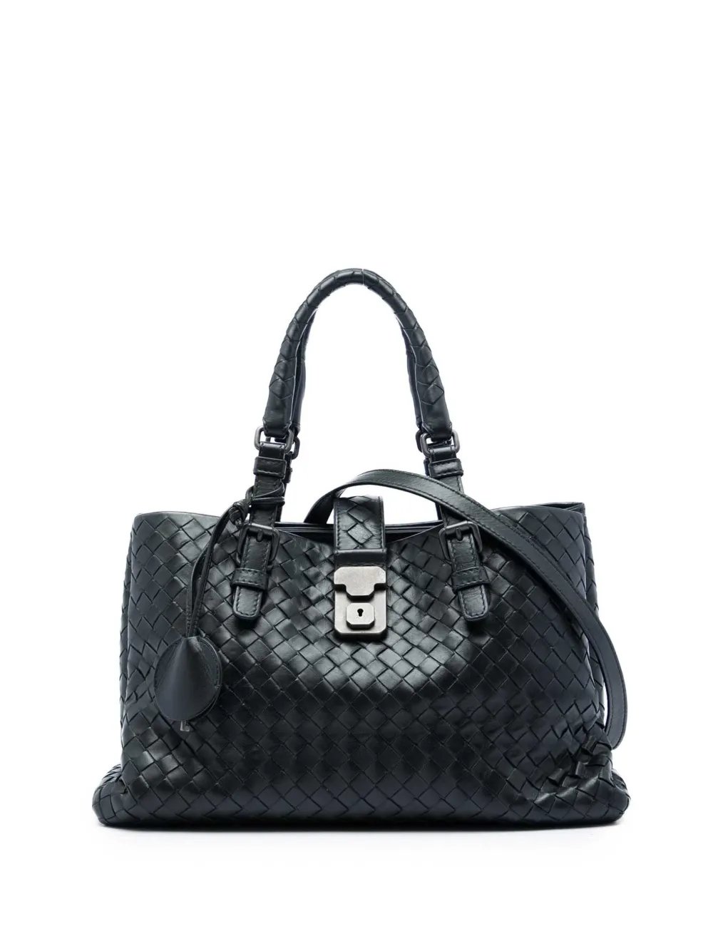 2012-2026 Small Nappa Intrecciato Roma satchel