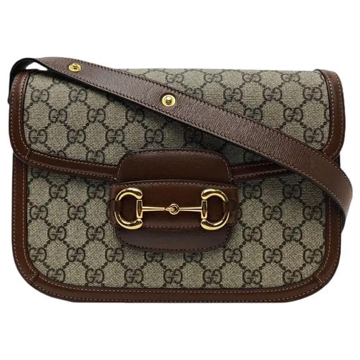 Handle Horsebit 1955 leather handbag