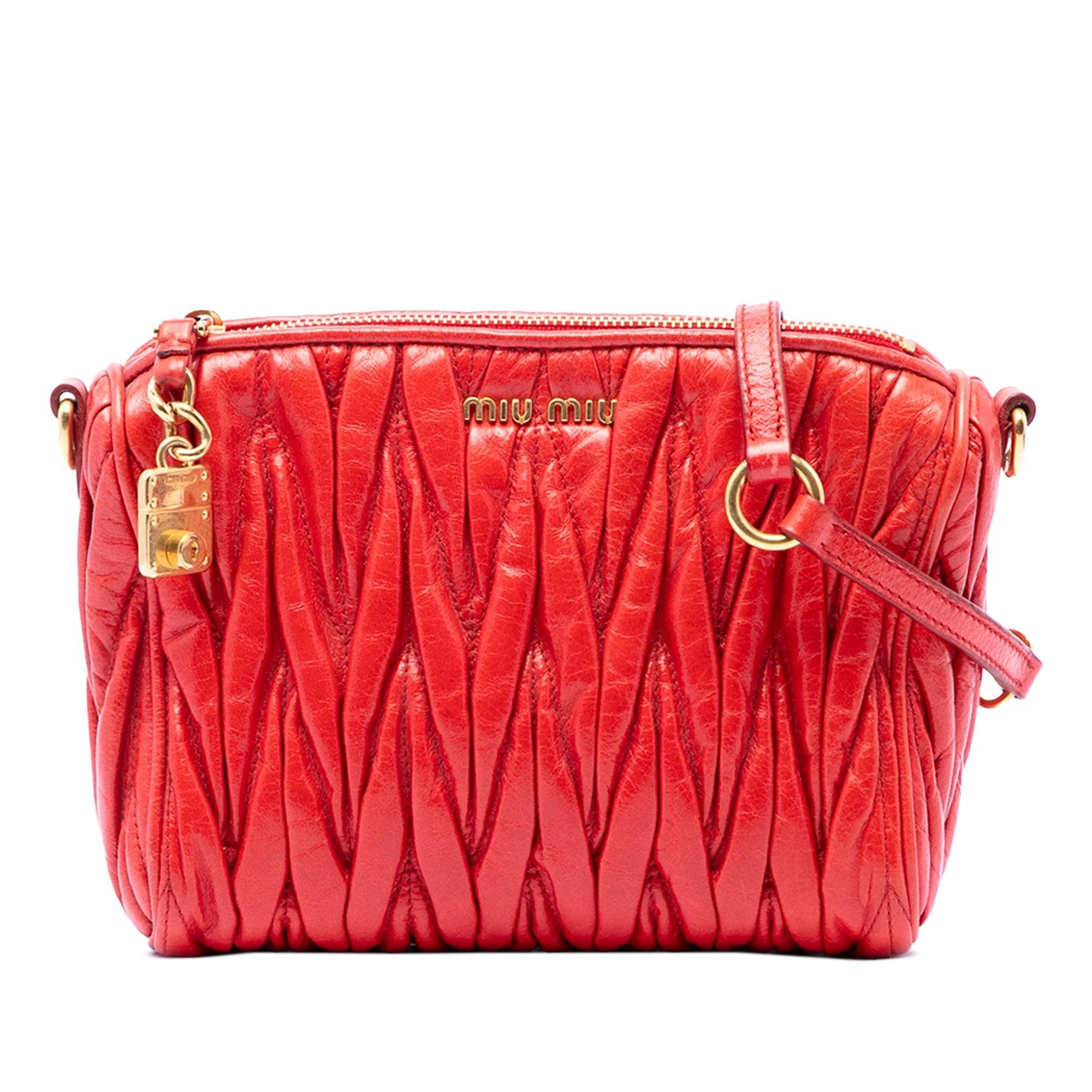 Matelassé pony-style calfskin handbag