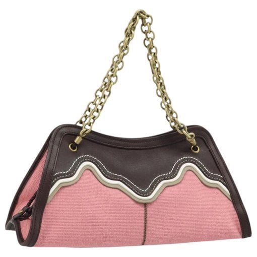 Jodie Chain leather handbag
