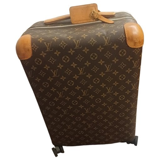 Louis Vuitton Horizon 55 leather travel bag