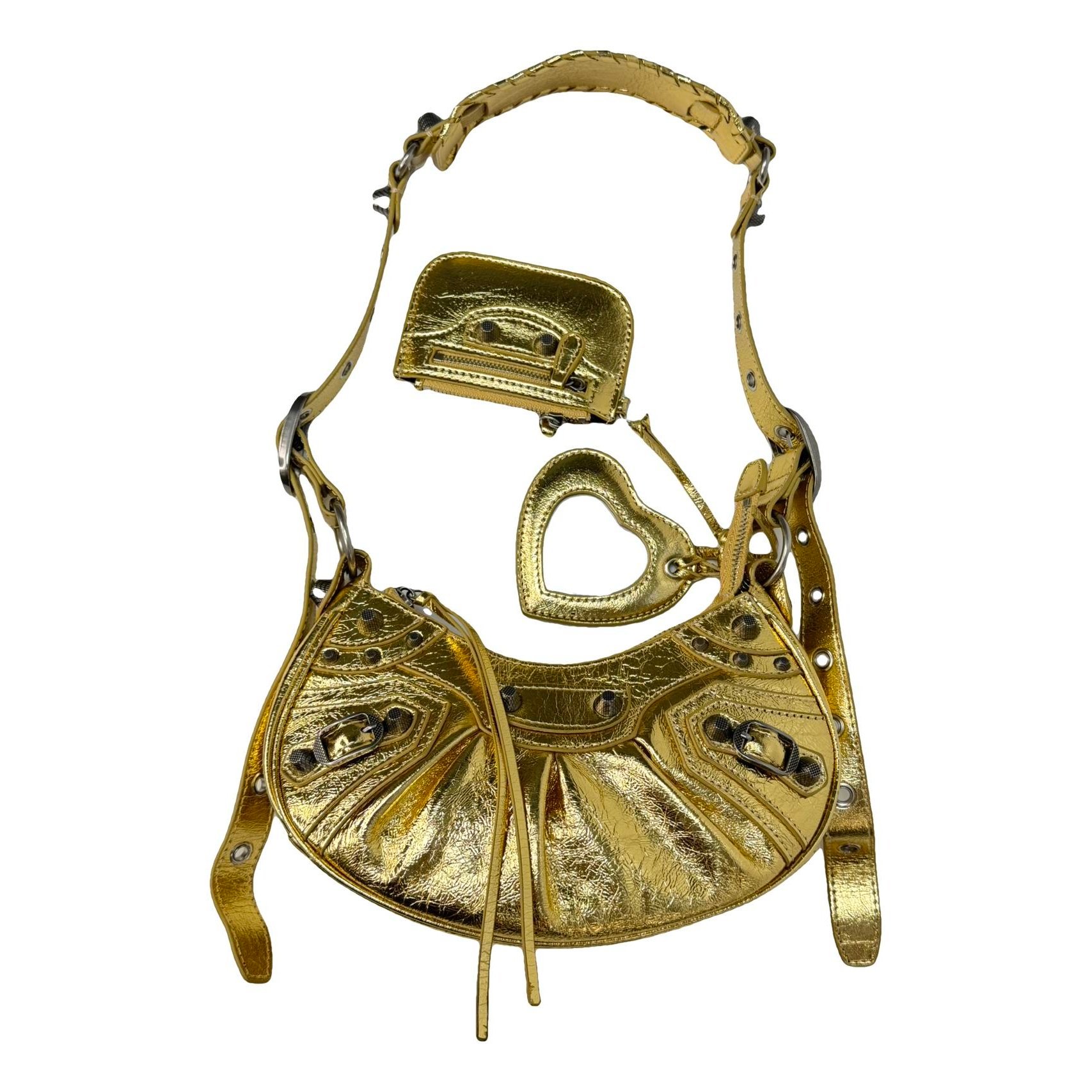Le Cagole leather handbag