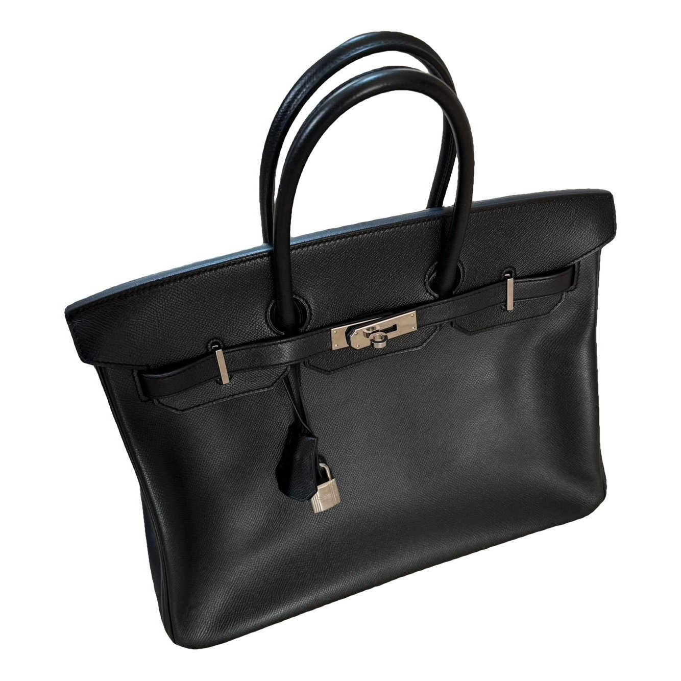 Hermes Birkin 35 Handbag Black Epsom Leather 2013