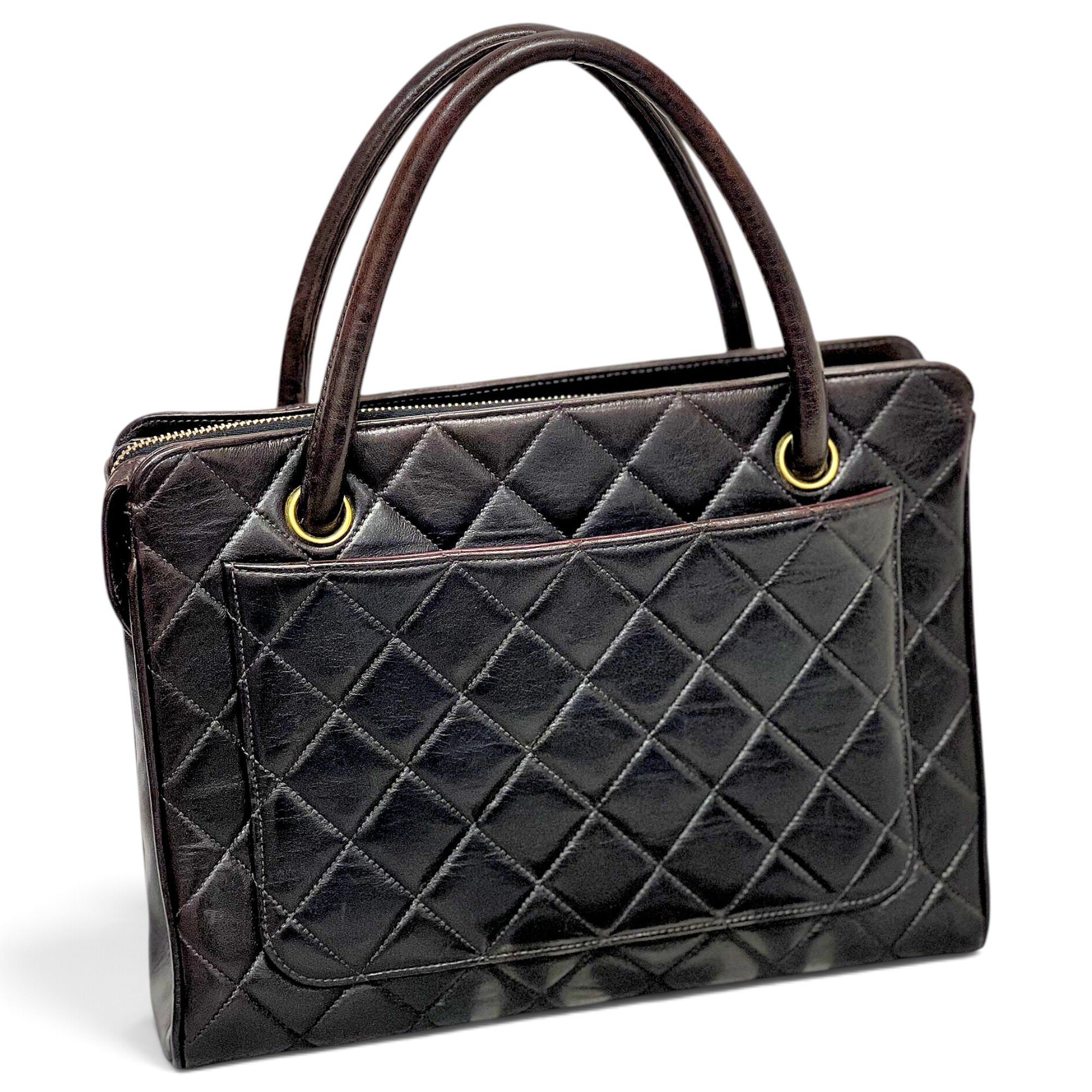 Leather handbag