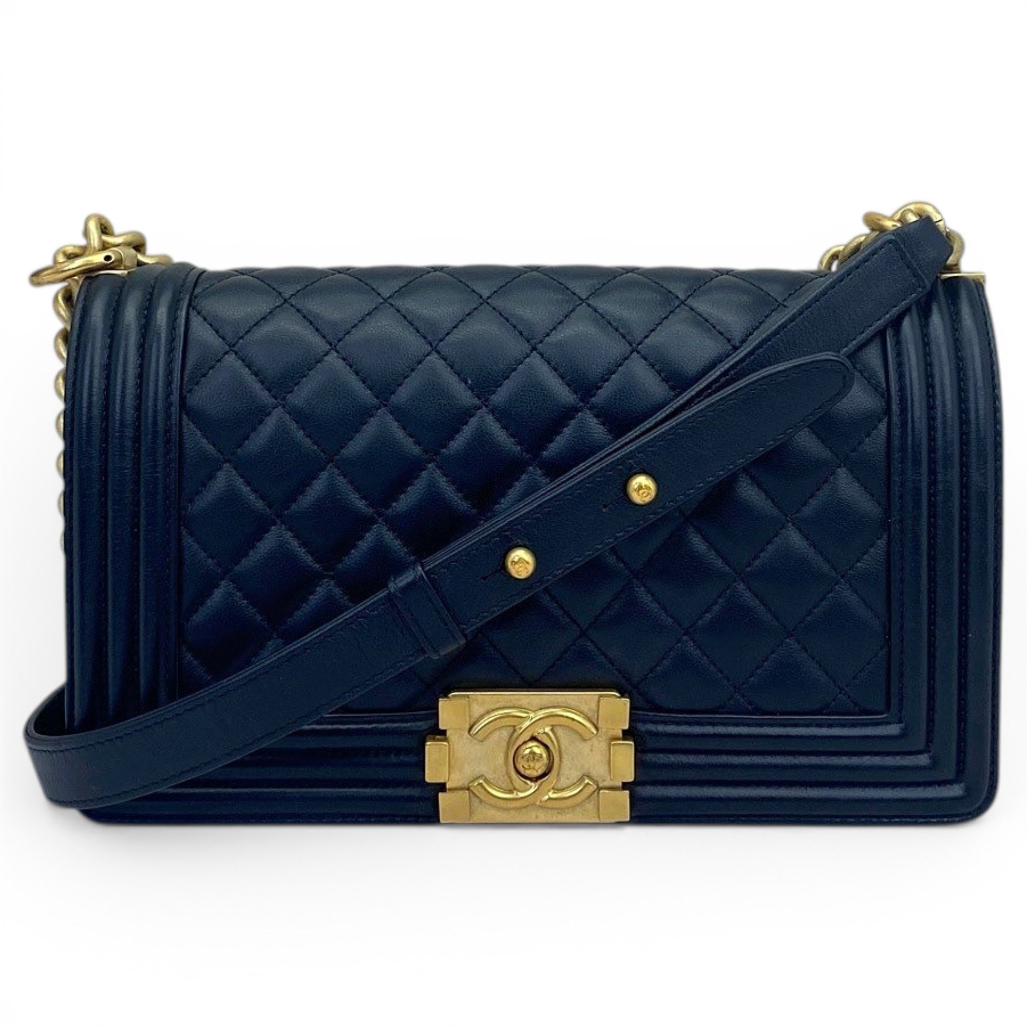 Boy leather handbag