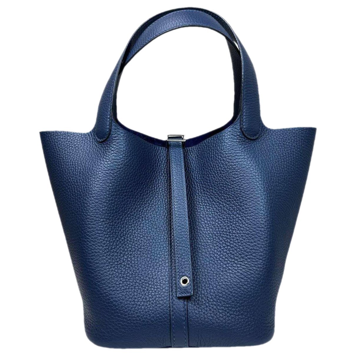 Picotin leather handbag