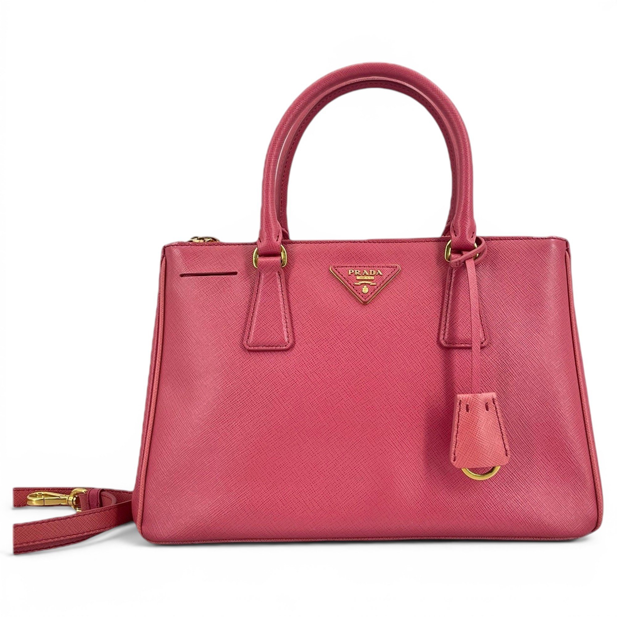 Galleria leather handbag