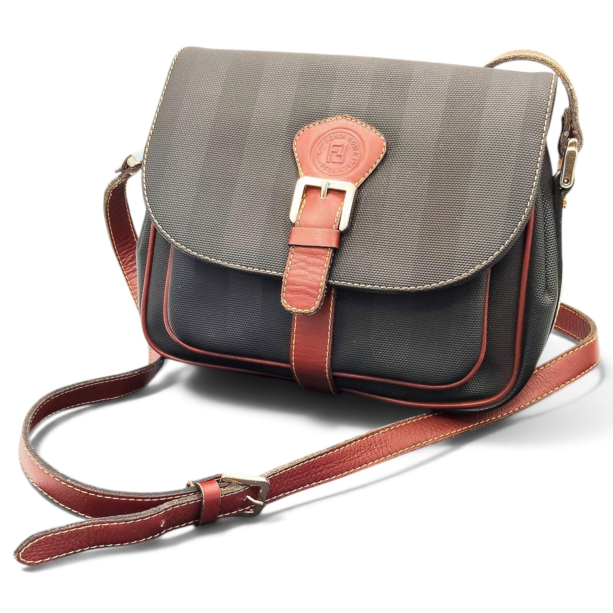 Leather crossbody bag