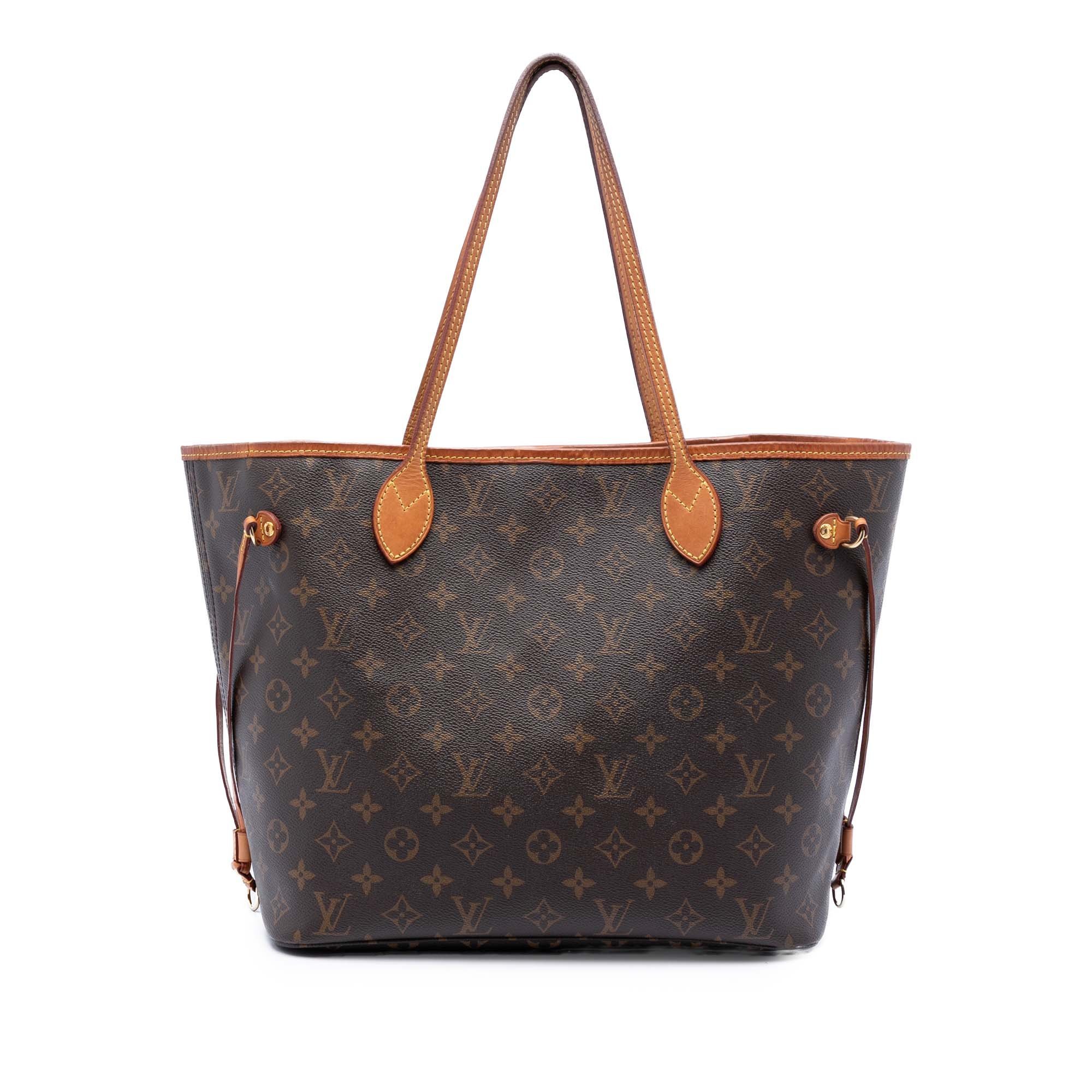 Neverfull leather tote