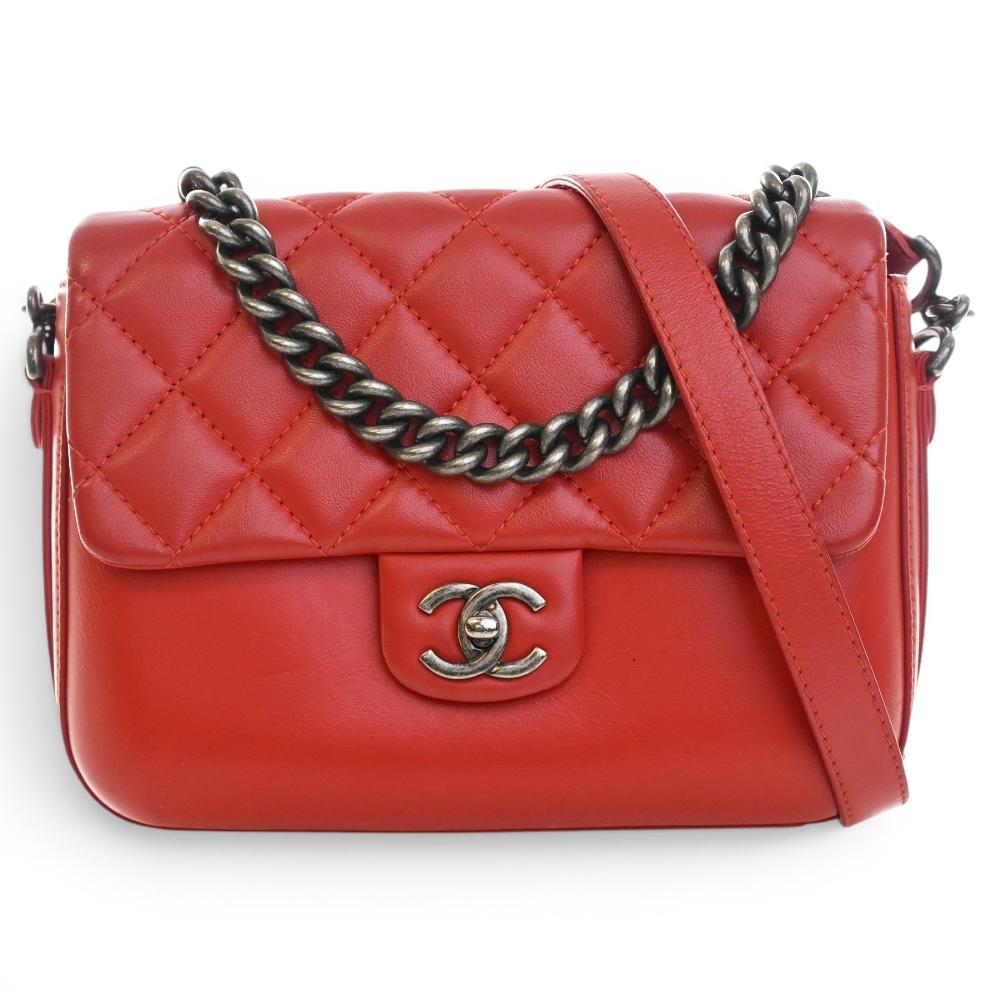 Leather crossbody bag